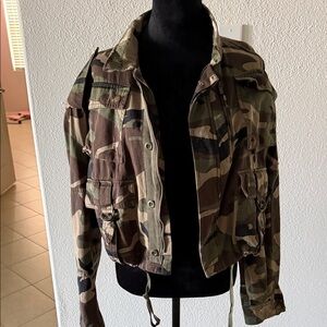 The Kooples Camouflage Jacket